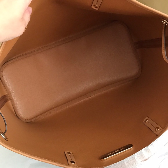 ❤️🌷mk tote/drawstring/large/shoulder bag/brown l - Picture 7 of 8